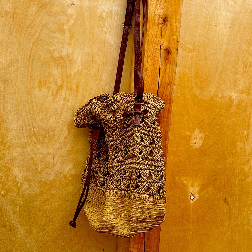 Brand new hand woven purse from Vietnam
